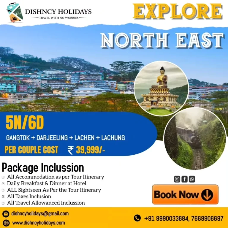Explore North East | Dishncy Holidays