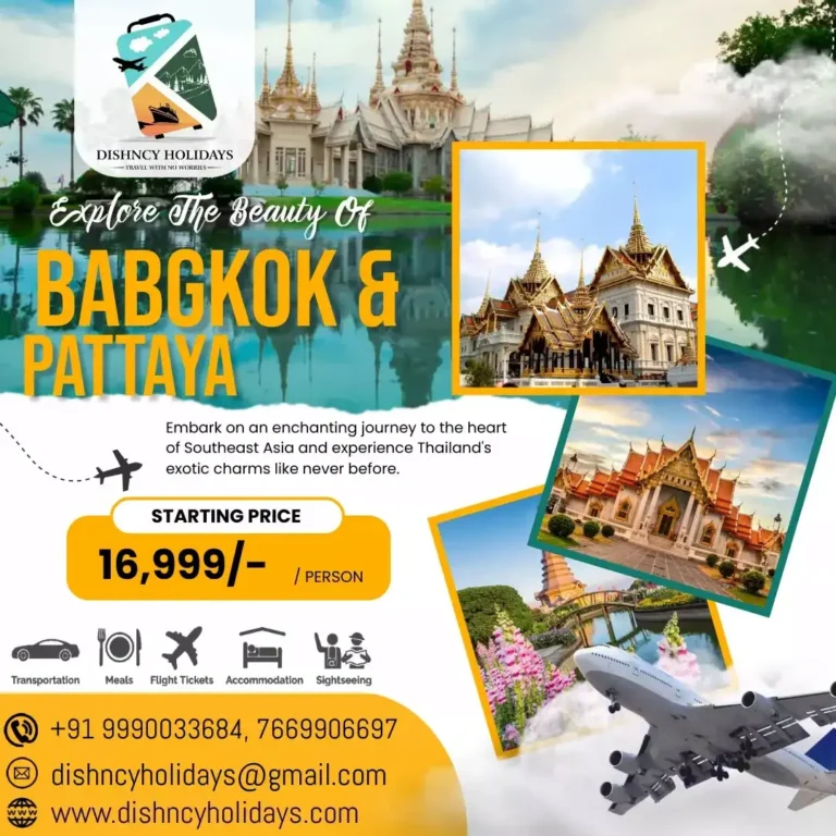 Bangkok and pattaya | Dishncy holidays